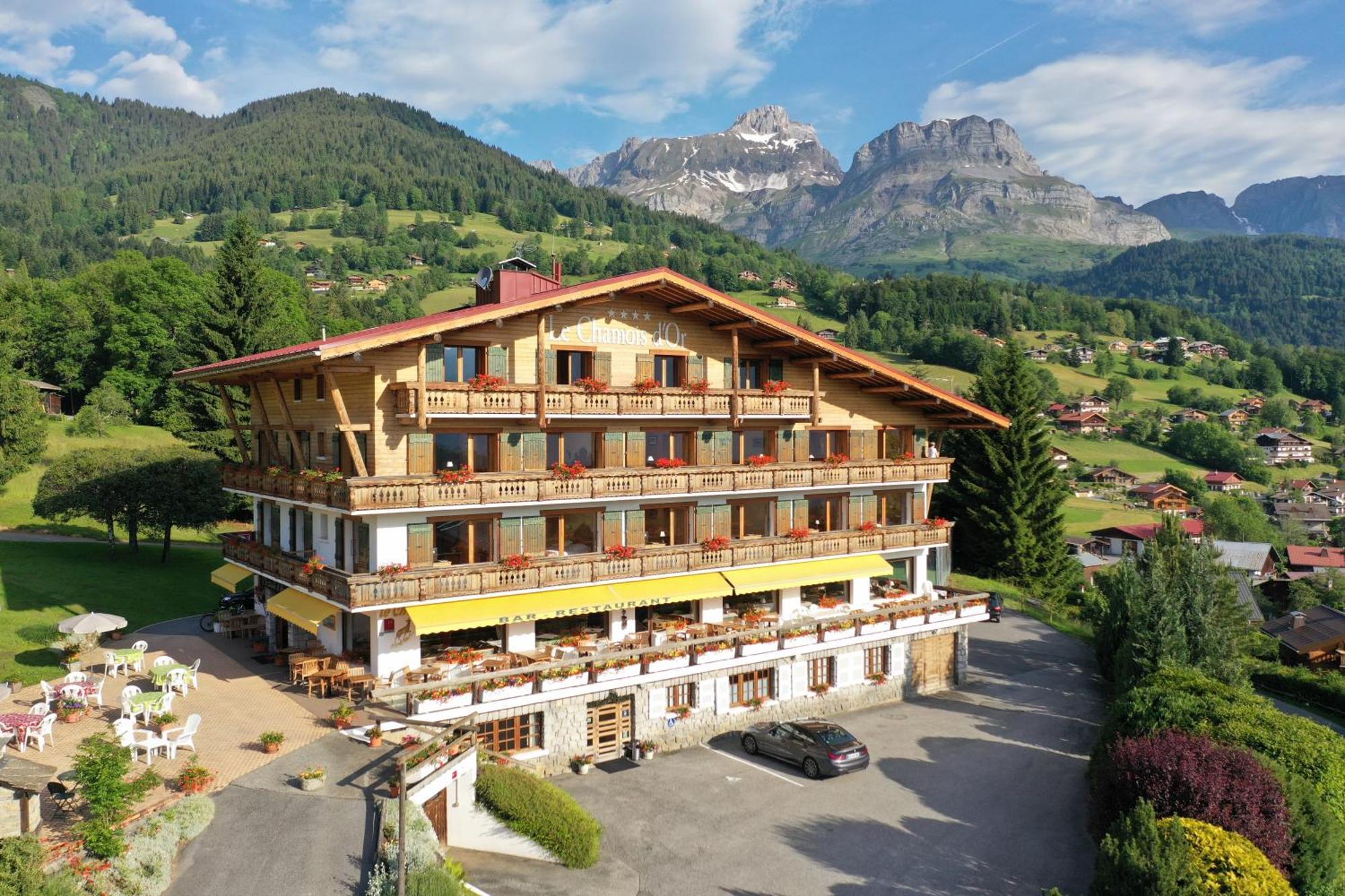 Le Chamois D'Or Hotel Cordon Buitenkant foto