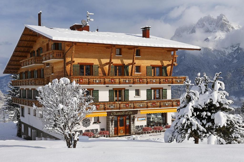 Le Chamois D'Or Hotel Cordon Buitenkant foto